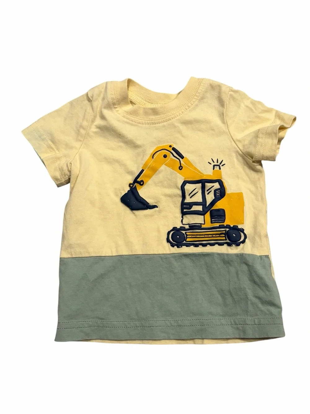 Carter’s Baby Boys Excavator Graphic T-Shirt Size 3M